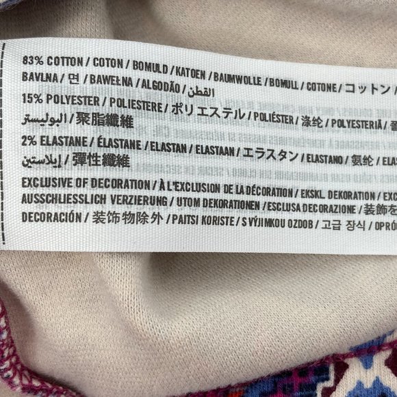 Hollister Aztec Pattern Stretch Shorts with Faux Zipper Pockets - Picture 7 of 7